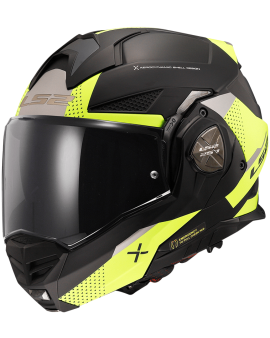 CASCO LS2 ADVANT X OBLIVION NEGRO MATE/AMARILLO
