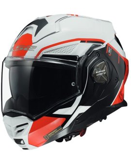 CASCO LS2 FF901 ADVANT X METRYK WHITE / RED