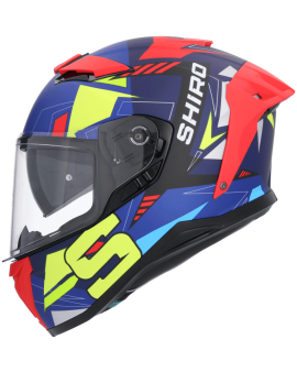 CASCO SHIRO ALPHA UPGRADE CON DOBLE VISOR