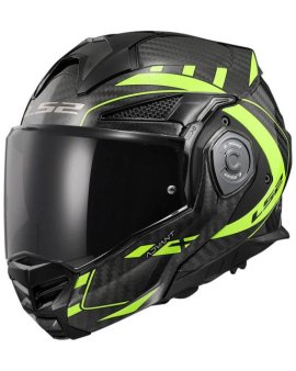 CASCO LS2 FF901 ADVANT CARBON FUTURE NEGRO AMARILLO