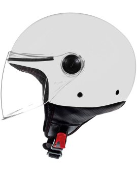 CASCO MT STREET SOLID BLANCO PERLA