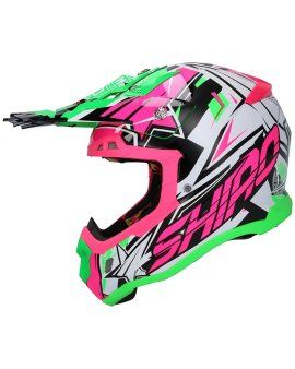 MX-917 THUNDER III SHIRO ROSA-VERDE